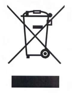 WEEE disposal marking