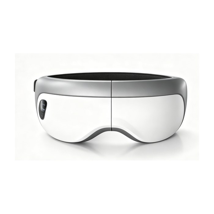YBB-6 smart eye massager in white and grey