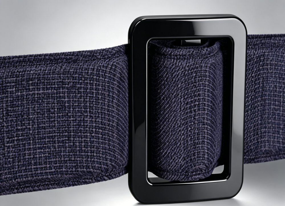 Adjustable elastic strap on the YBB-6 eye massager