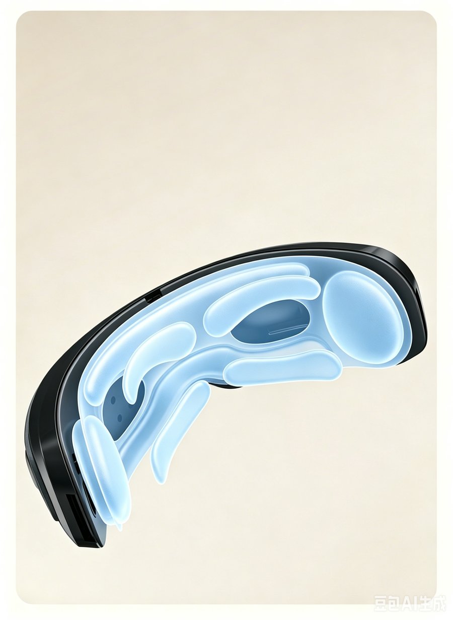 Air-pressure rhythmic massage chambers